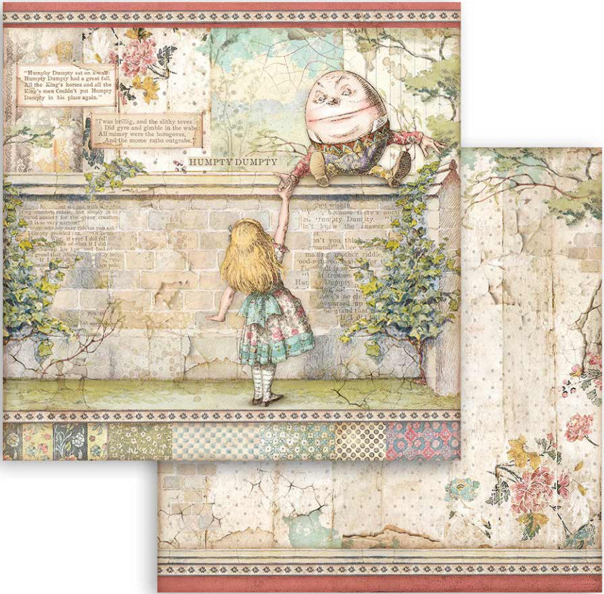 Alice in Wonderland Scrapbook Kit Royal Red Pages, Tags, Clipart: Scrapbook  Embellishments Ephemera Elements for Decoupage, Notebooks, Scrapbook and  (Paperback)