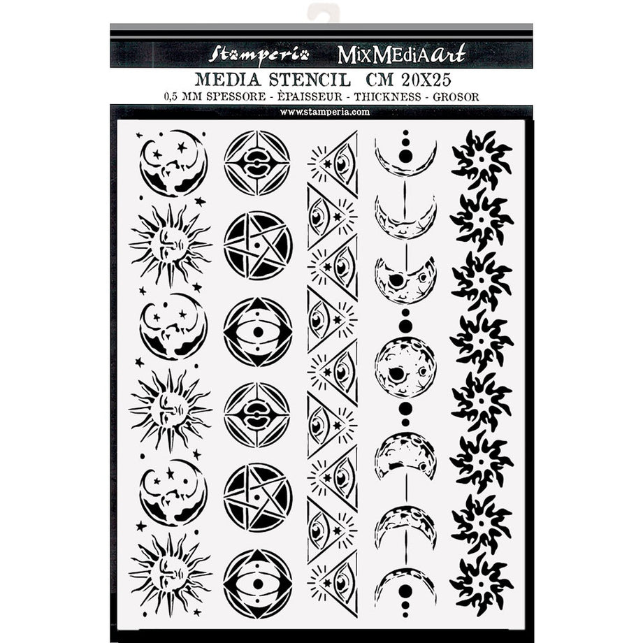 Large Paradise Stencil, Stencil Supplies