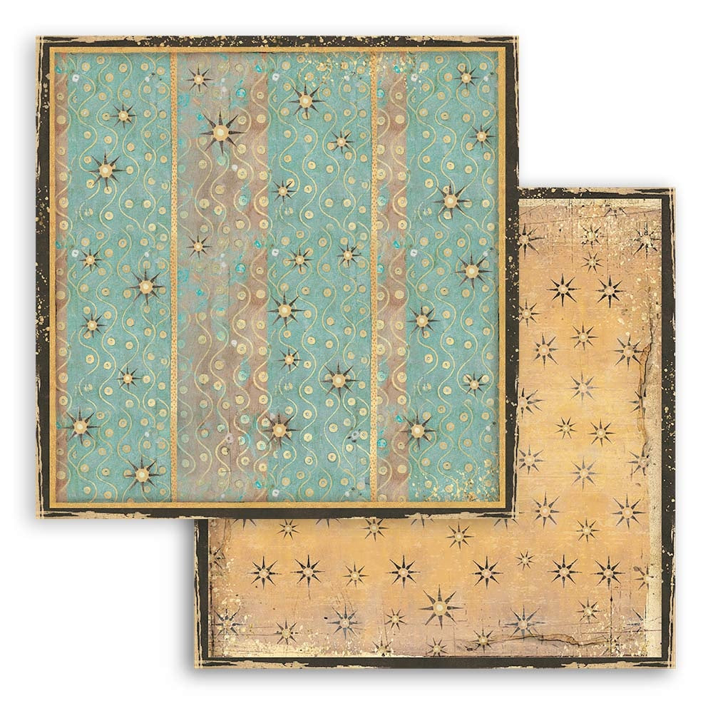 Beautiful Klimt Stamperia Scrapbooking Paper Set. These beautiful high quality papers by Stamperia are themed sets with coordinating designs. They are 190g weight. Perfect for your next Decoupage Craft project, Scrapbooking, Mixed Media