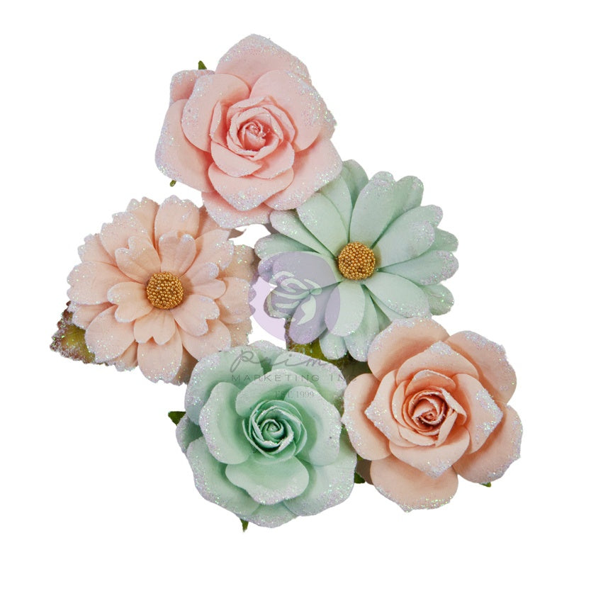 Shop Paper Flower Embellishments by Prima Marketing. Lovingly handmade. Stunning Designs. Sturdy yet visually delicate, the perfect embellishment for your three-dimensional art project