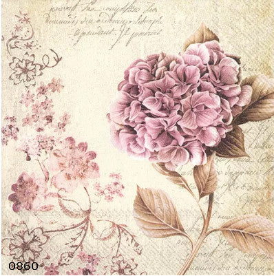 Beautiful Decoupage Napkin for Crafting and Scrapbooking