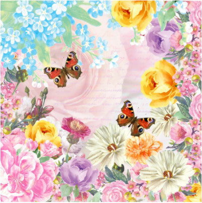 These Butterfly Charm Decoupage Paper Napkins are of exceptional quality and imported from Europe. This makes them ideal for Decoupage Crafting, DIY craft projects, Scrapbooking