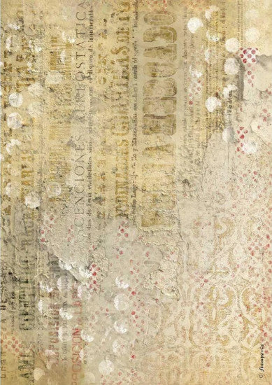 Stamperia beige Canvas Texture A4 Rice Papers are of Exquisite Quality for Decoupage crafts. Thin yet durable. Imported from Europe. Beautiful colors, great patterns. Ideal for Scrapbooking, Mixed Media