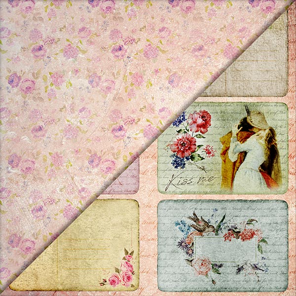 Shop Flowers Scrapbooking Paper for Journaling, Cardmaking, Mixed Media