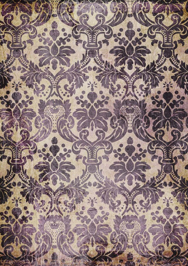These gorgeous Lavender Damask A3 Rice Papers from Decoupage Queen are manufactured in Italy using Eco-friendly inks. This craft paper is delicate yet durable and perfect for Decoupage Art