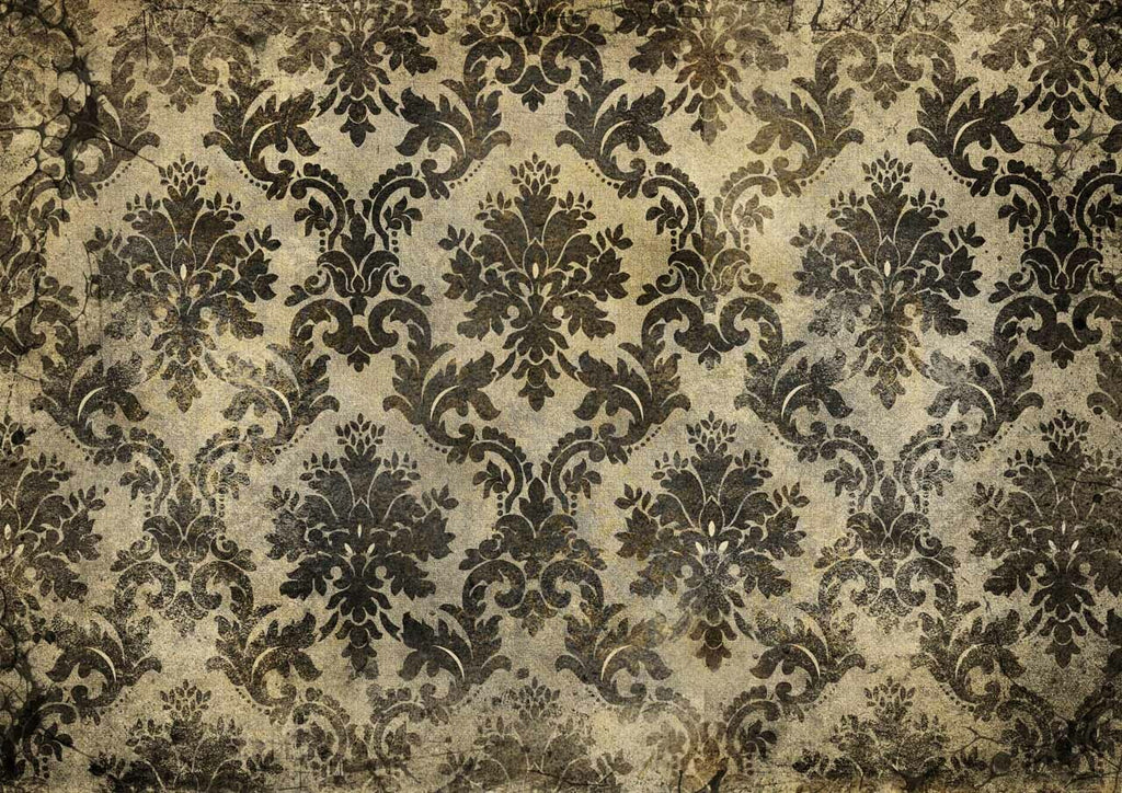 These antique Weathered Damask A3 Rice Papers from Decoupage Queen are manufactured in Italy using Eco-friendly inks. This craft paper is delicate yet durable and perfect for Decoupage Art, Mixed Media