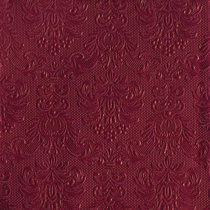 These solid color bordeaux Luxury Paper Dinner Napkins are of Premium quality and imported from Europe. 3-ply with a silky feel boasting beautiful, vibrant colors