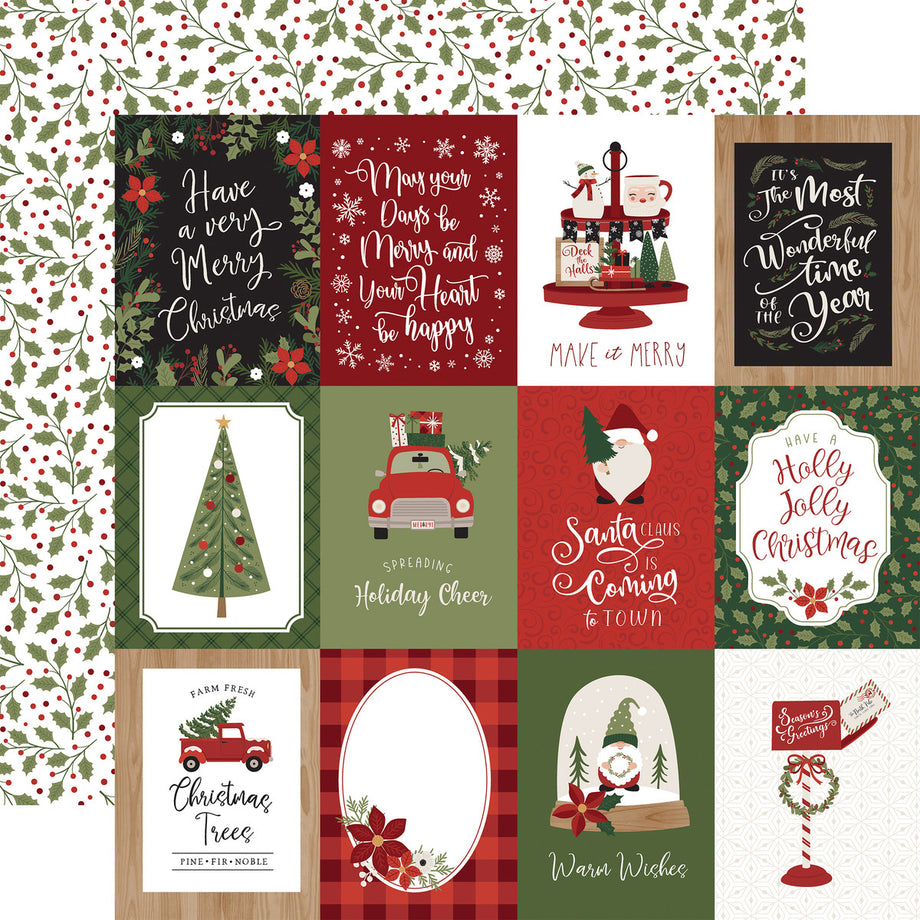 White Christmas Cardstock Stickers 12X12 – Decoupage Napkins.Com