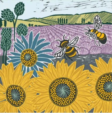 Shop Lavender & Sunflowers with Bees Decoupage Paper Napkins are of exceptional quality and imported from Europe. This makes them ideal for Decoupage Crafting, DIY craft projects, Scrapbooking