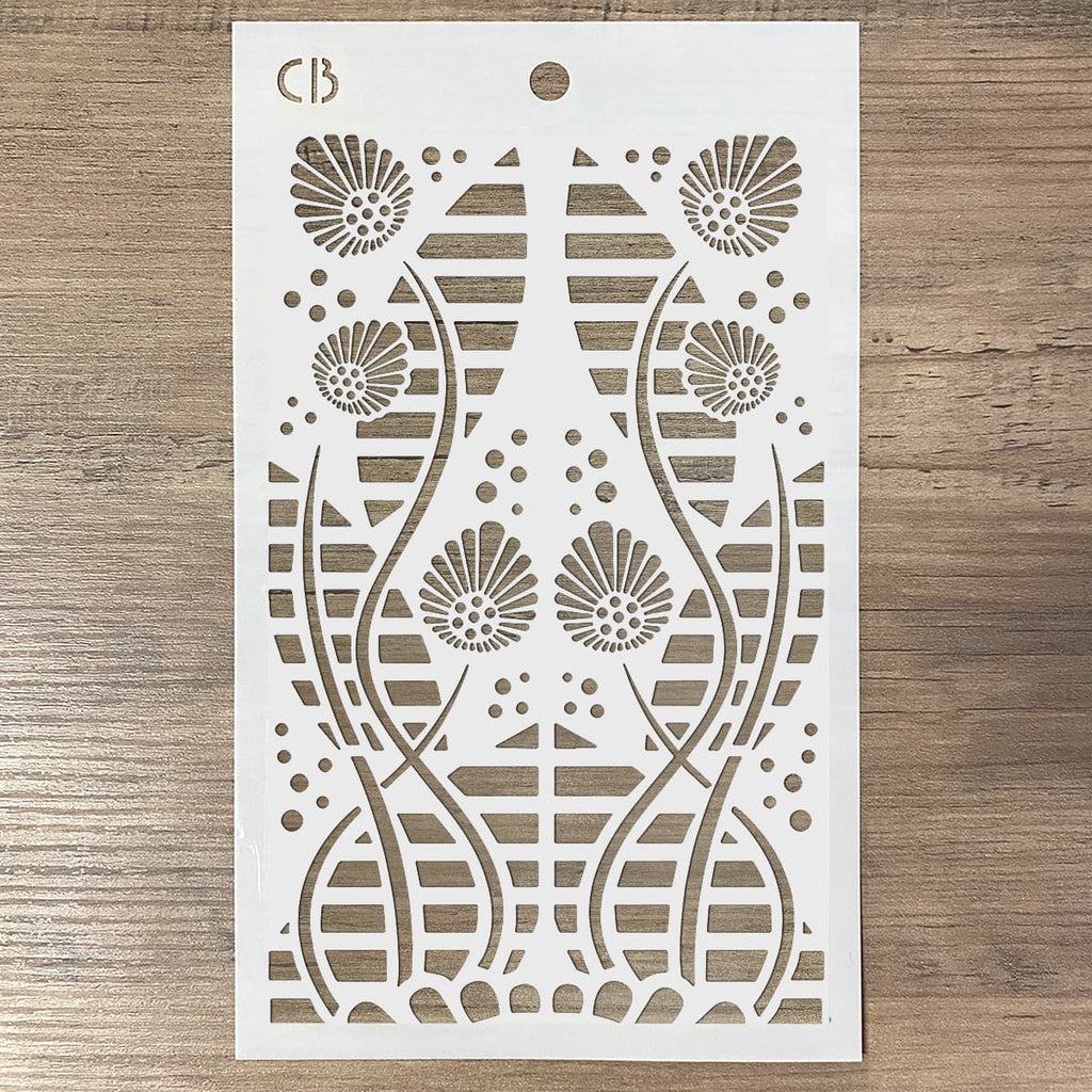 Shop Tikal Stencil Art line. Designed to add layering textures and designs to your projects. It collects different styles, mostly inspired by Ciao Bella's Scrapbooking paper and Rice Paper collections