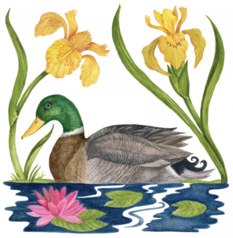 Shop Magnificent Mallard Floral Decoupage Paper Napkins are of exceptional quality and imported from Europe. This makes them ideal for Decoupage Crafting, DIY craft projects, Scrapbooking