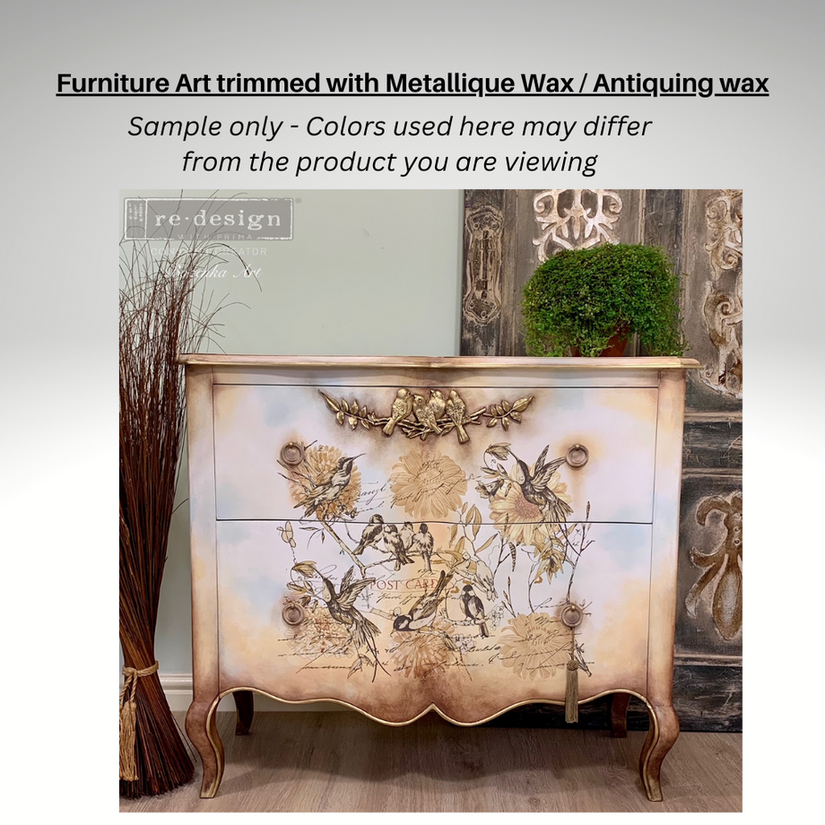 Finnabair Art Alchemy Metallique Wax .68 Fluid Ounce Burgundy