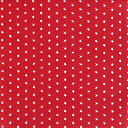 These Mini Stars Red Decoupage Paper Napkins are Imported from Europe. Ideal for Decoupage Crafting