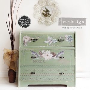 Shop Sparkle & Joy Evergreen Floral ReDesign with Prima Rub on Transfer