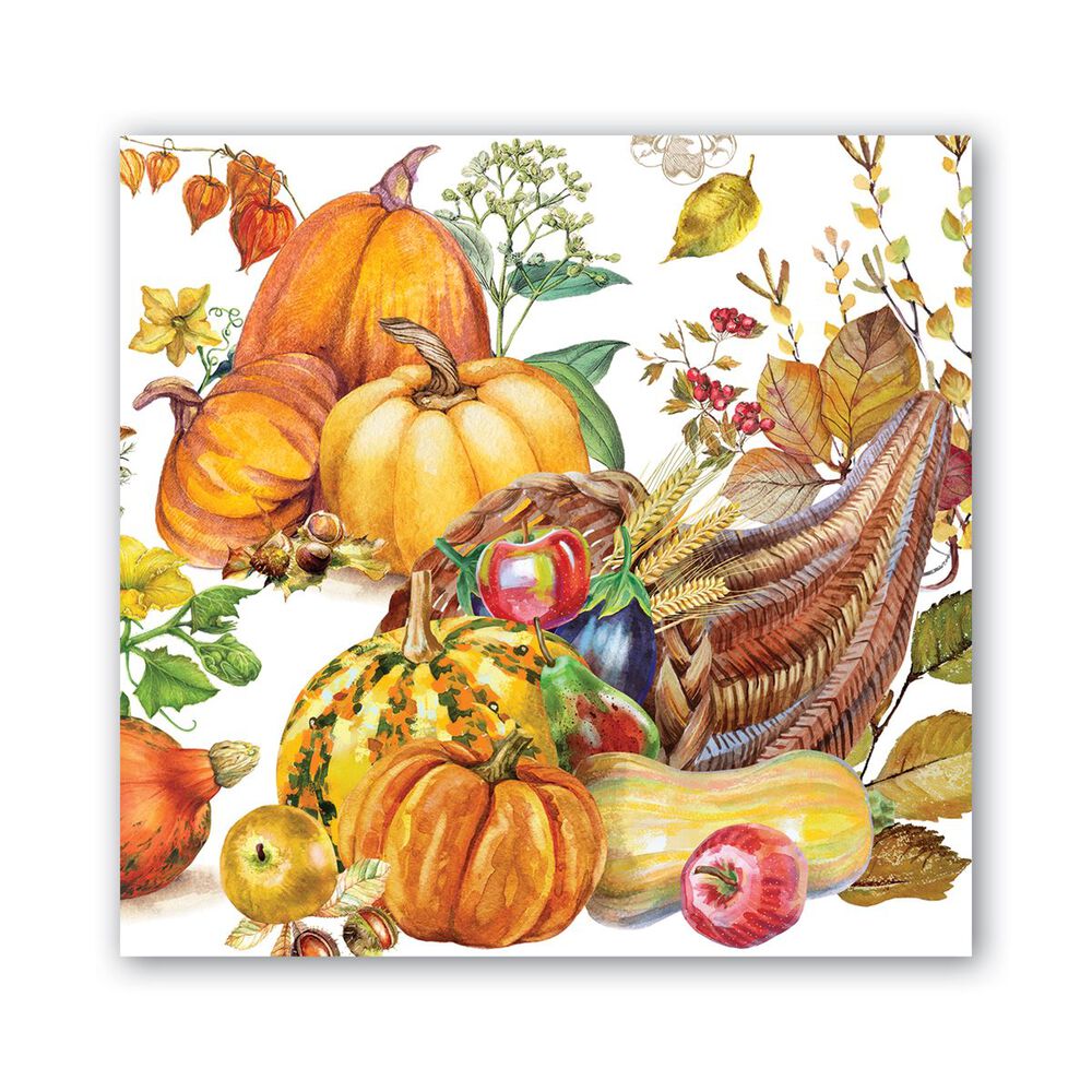 Decoupage Napkins of harvest fall| Pumpkin crop napkins |Lunch decorative  paper napkins