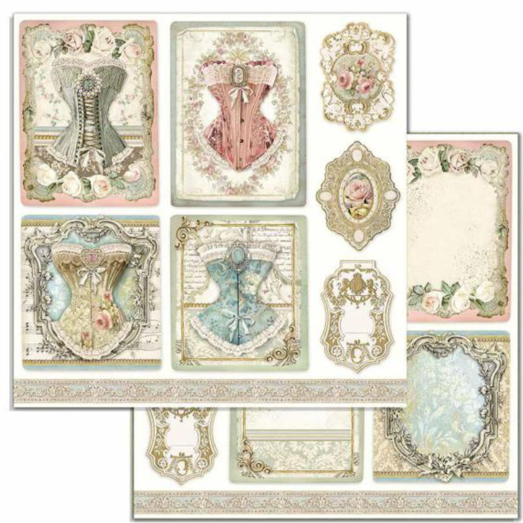 Passion Dancer Cards Stamperia 12x12 Cardstock Scrapbook Paper – Decoupage  Napkins.Com
