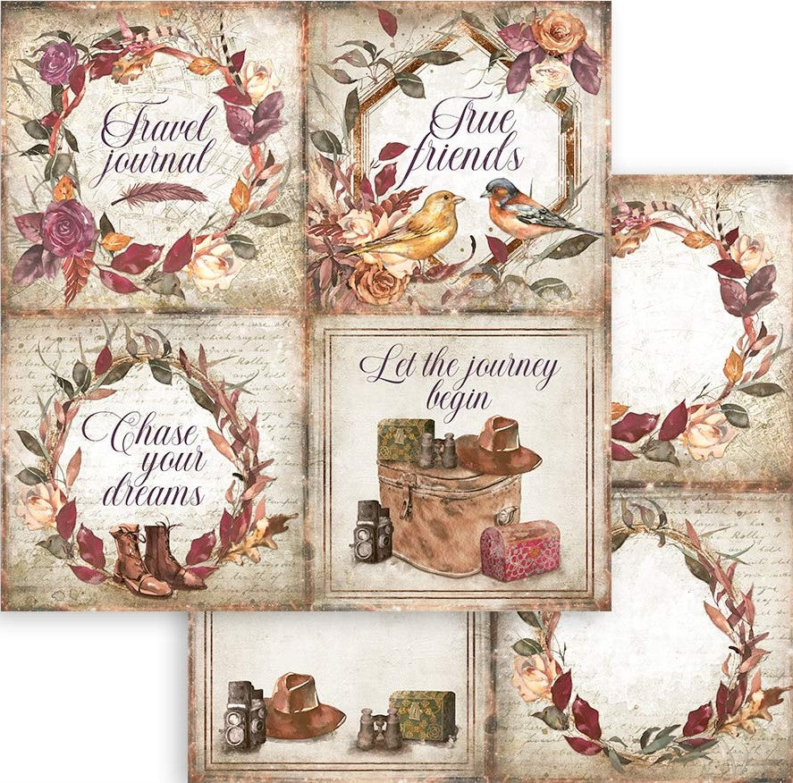 Stamperia Scrapbooking Music - 12 x 12 Paper Pad – Decoupage Napkins.Com