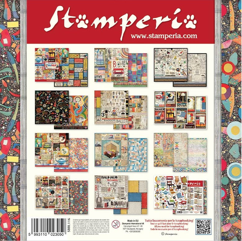 Beautiful Our Way Stamperia Scrapbooking Paper Set. These beautiful high quality papers by Stamperia are themed sets with coordinating designs.