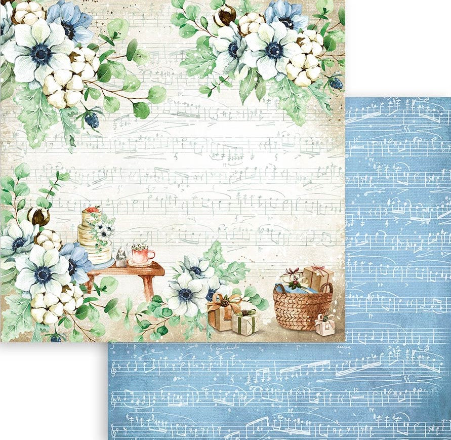 Beautiful Cozy Winter Stamperia Scrapbooking Paper Set. These beautiful high quality papers by Stamperia are themed sets with coordinating designs.