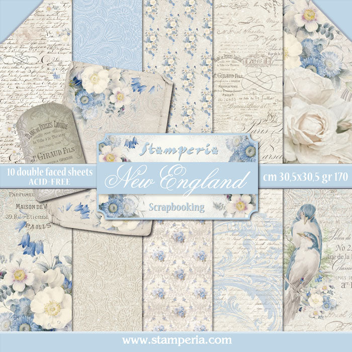 Stamperia Scrapbooking Music - 12 x 12 Paper Pad – Decoupage Napkins.Com