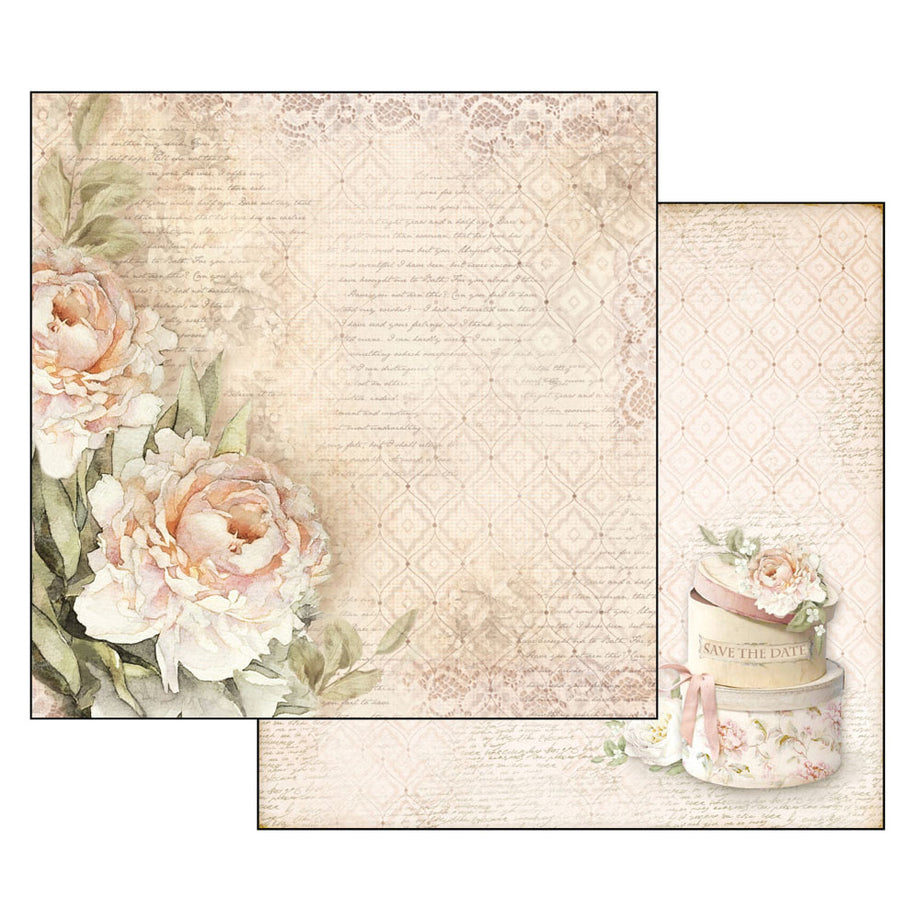 Stamperia Ceremony Double-Sided Paper Pad, 12 x 12
