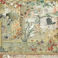 Stamperia Oriental Garden Paper Pad 12x12