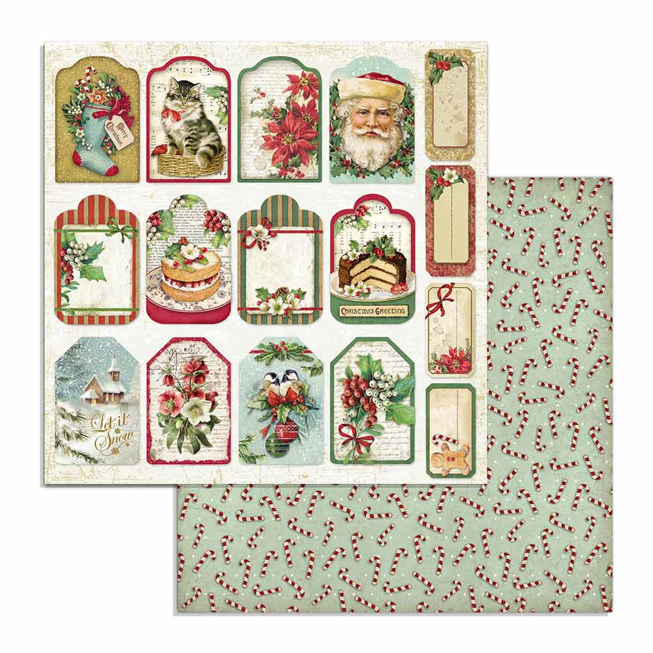 Sleeping Beauty Cards Stamperia 12x12 Cardstock Scrapbook Paper – Decoupage  Napkins.Com