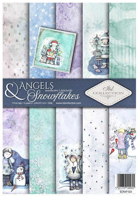 ITD Collection Scrapbooking Paper for Mixed Media, Cardmaking, Journal ...
