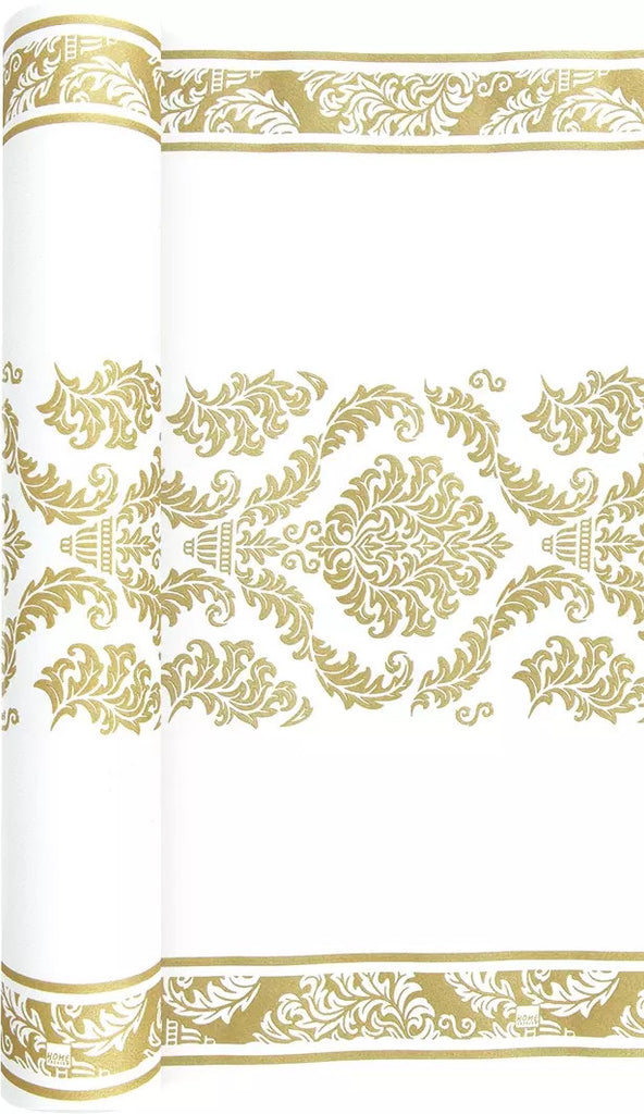 These Gold luxury Airlaid Table Runners are of Premium quality and imported from Europe. Fabric like feel boasting beautiful, vibrant colors. Impress your guests at themed dinner gatherings
