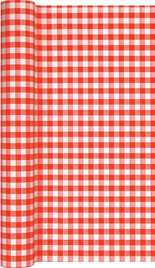 These Karo Red plaid luxury Airlaid Table Runners are of Premium quality and imported from Europe. Fabric like feel boasting beautiful, vibrant colors. Impress your guests at themed dinner gatherings