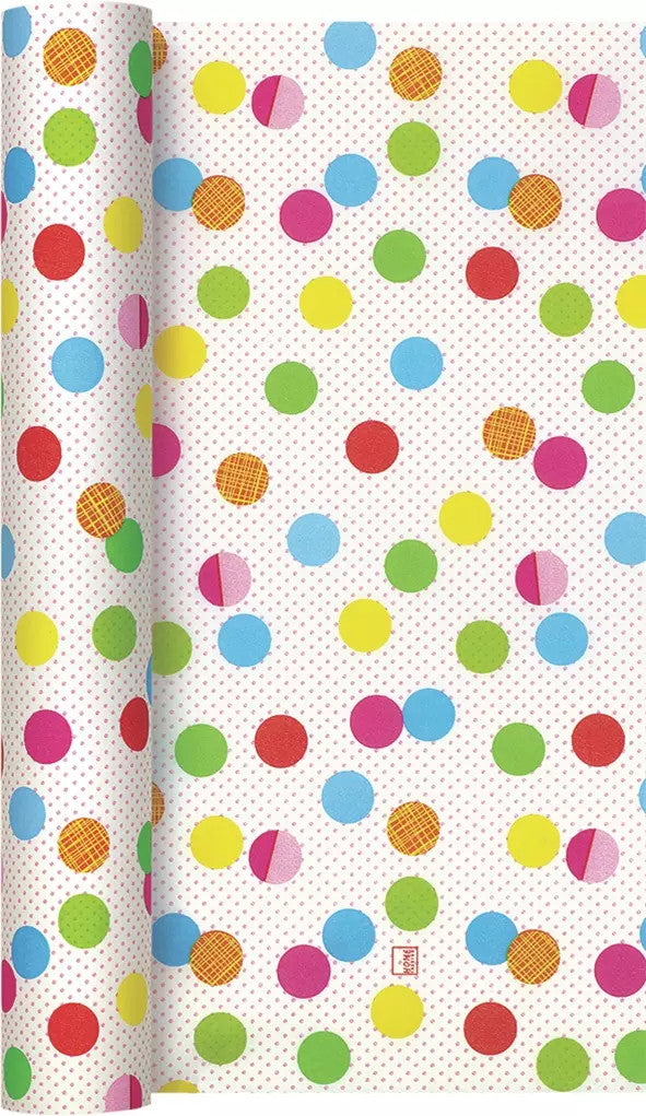 These party Dots luxury Airlaid Table Runners are of Premium quality and imported from Europe. Fabric like feel boasting beautiful, vibrant colors. Impress your guests at themed dinner gatherings