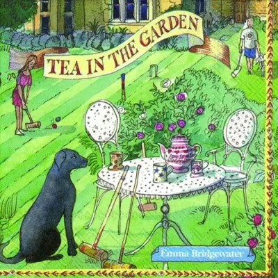 These Shop Tea in the Garden Decoupage Paper Napkins are exceptional quality. Imported from Europe. 3-ply. Ideal for Decoupage Crafting