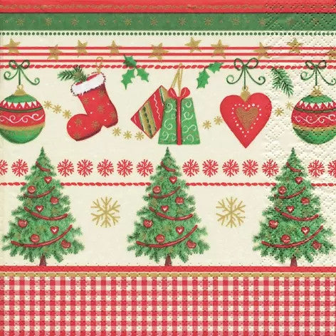 Shop Traditional Christmas Decoupage Paper Napkins are of exceptional quality and imported from Europe. 3-ply with silky feel. Vivid ink colors that don't bleed when moistened. Ideal for Decoupage Crafting, DIY