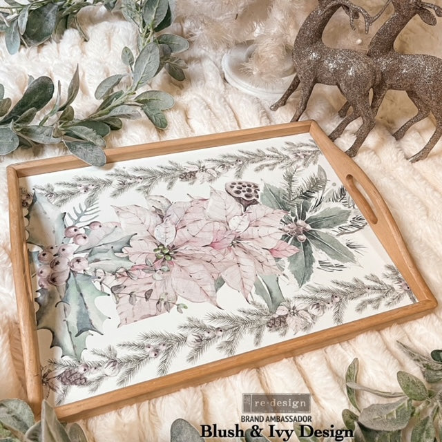 Shop Evergreen Florals ReDesign with Prima Rub on Transfer