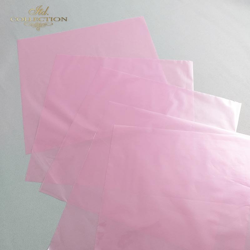 ITD Collection - Termoton Foil Sheets 6"x6" 5/Pkg - Light Rose Metallic. Add shimmer and shine to any project. This pack of 10 sheets can add a metallic element to your projects with or without the use of hot foiling