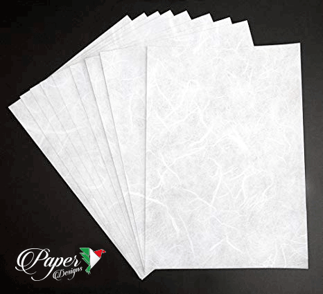 Shop Plain White Printable Rice Paper for Decoupage, Scrapbooking, DIY –  Decoupage Napkins.Com