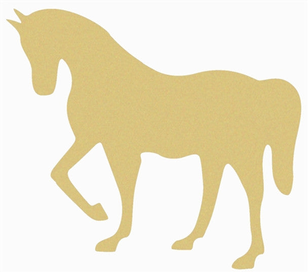 Horse - Wood Shape 10" Find top quality MDF wood craft cut outs for decoupage. Wooden shapes make great home décor projects