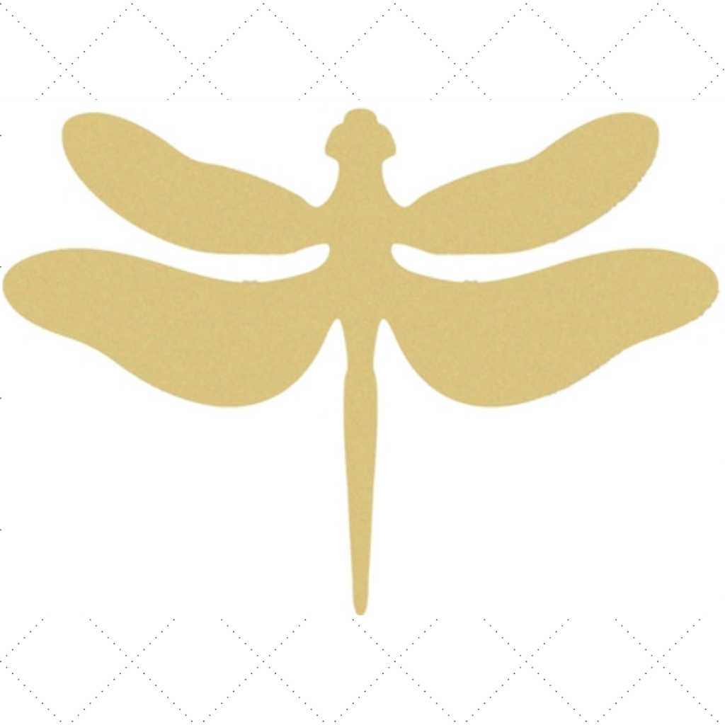 Dragonfly - Wood Shape 10" Find top quality MDF wood craft cut outs for decoupage. Wooden shapes make great home décor projects